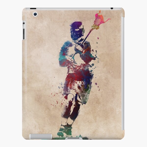 Lacrosse player art 2 #sport #lacrosse iPad Snap Case