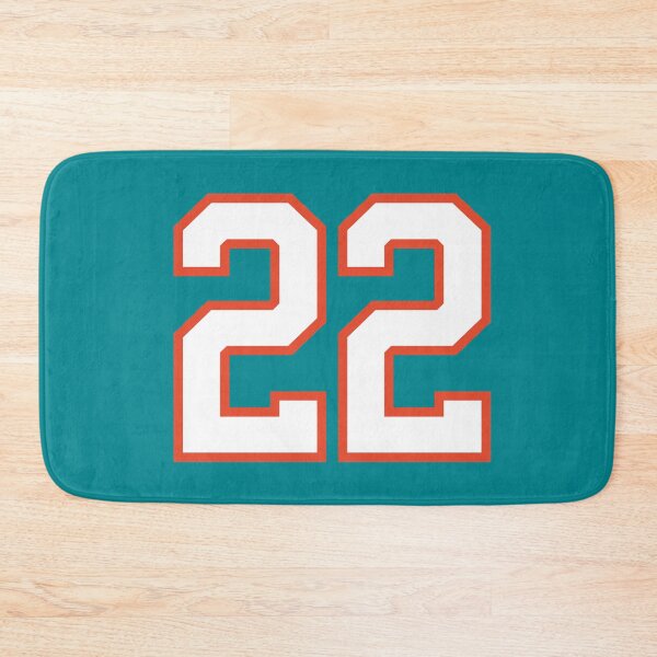 Item preview, Sports Number 22, white orange color lucky sport twenty two designed and sold by ArtIsParty.