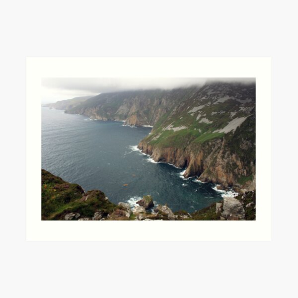 Slieve League cliffs Art Print