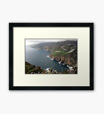 Slieve League cliffs Framed Print
