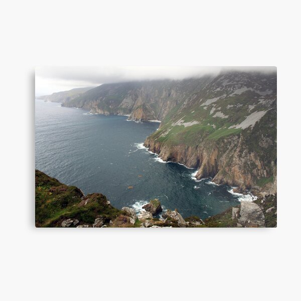Slieve League cliffs Metal Print