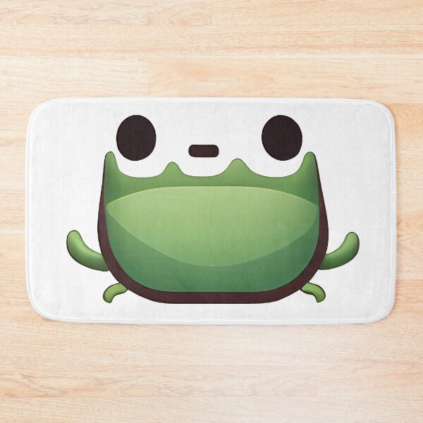 Item preview, Frog Character emoji emoticon  - Created by Artificial Intelligence designed and sold by Created-by-AI.