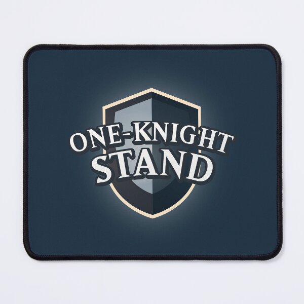 Item preview, One-Knight Stand || Shield Funny Pun designed and sold by MadSwellDesigns.