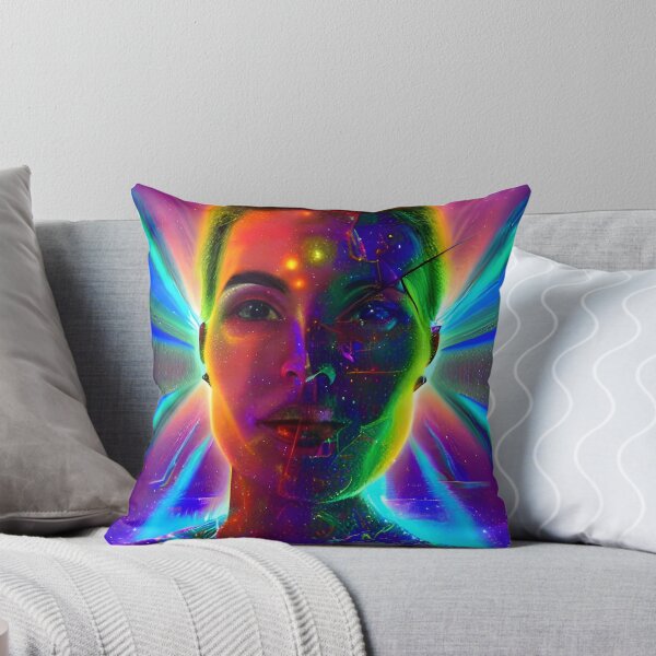 Item preview, RHYTHMIC ENTRAINMENT No.1 - Astral Cosmic AI Illustration - Laser Raver designed and sold by Recall-Design.