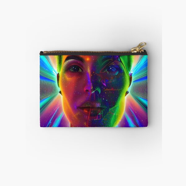 Item preview, RHYTHMIC ENTRAINMENT No.1 - Astral Cosmic AI Illustration - Laser Raver designed and sold by Recall-Design.