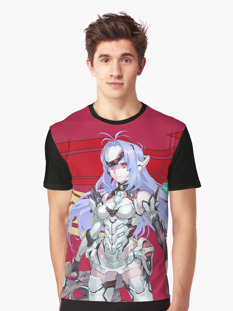 KOS-MOS (Xenoblade Chronicles 2) Graphic T-Shirt by VelvetZone