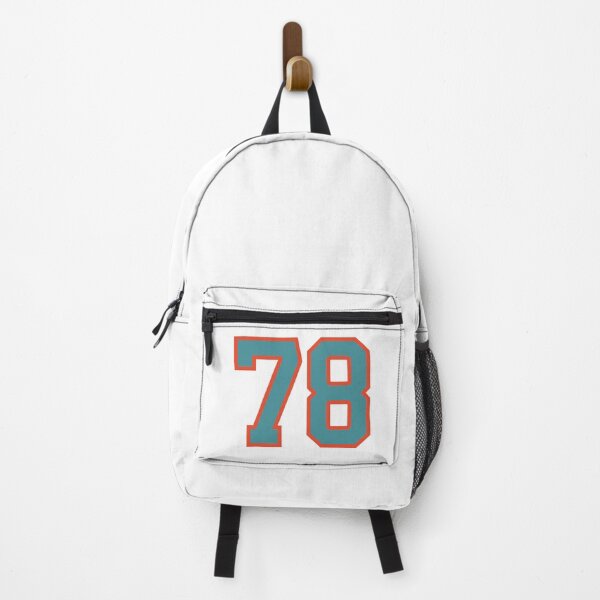 Item preview, 78 number, aqua orange lucky sports seventy eight designed and sold by ArtIsParty.