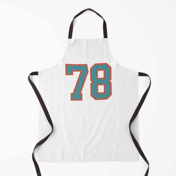 Item preview, 78 number, aqua orange lucky sports seventy eight designed and sold by ArtIsParty.