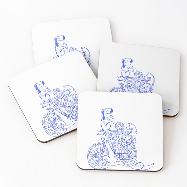 Item preview, Biking Dogs! designed and sold by Olivia Childs.
