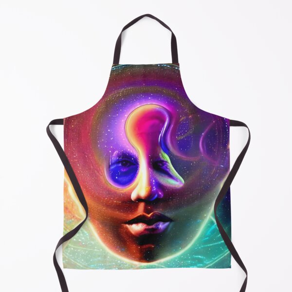 Item preview, RHYTHMIC ENTRAINMENT No.2 - Astral Cosmic AI Illustration - Face Inside a Face designed and sold by Recall-Design.
