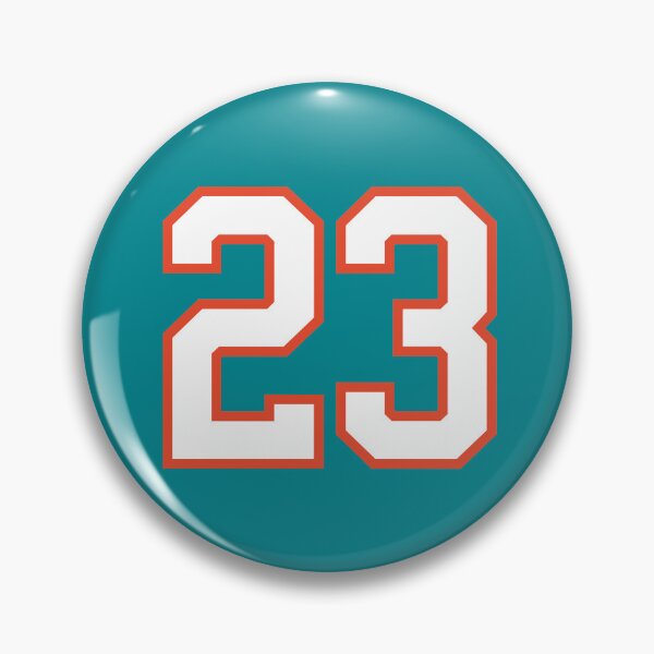 Item preview, Sports Number 23, white orange color lucky sport twenty three designed and sold by ArtIsParty.