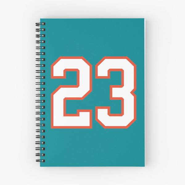 Item preview, Sports Number 23, white orange color lucky sport twenty three designed and sold by ArtIsParty.