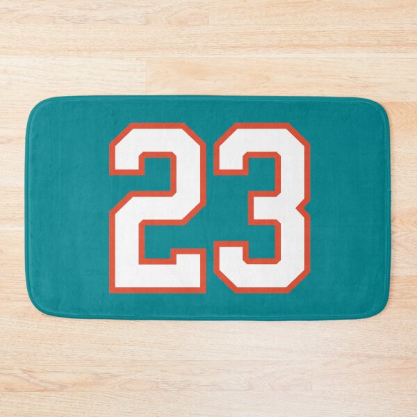 Item preview, Sports Number 23, white orange color lucky sport twenty three designed and sold by ArtIsParty.
