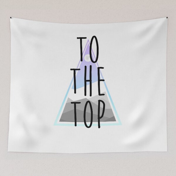 Item preview, To The Top. Inspirational Mountain Graphic designed and sold by hansenburgs.