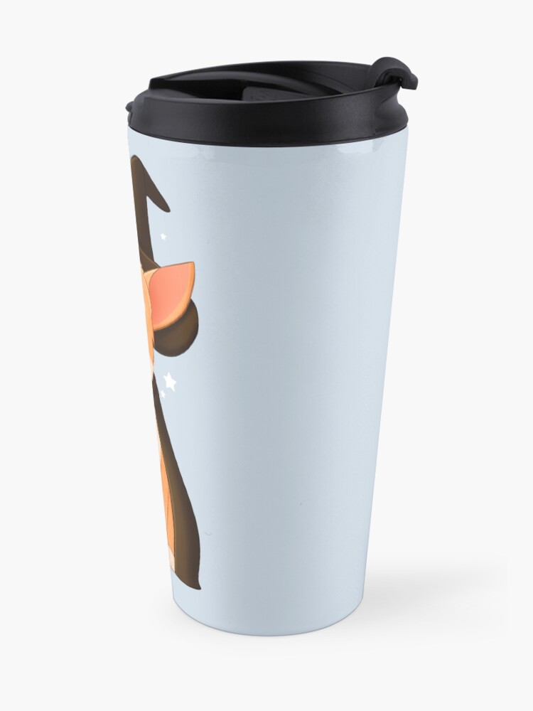 Alternate view of Corgi Magic Witch Travel Coffee Mug