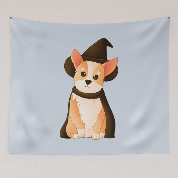 Item preview, Corgi Magic Witch designed and sold by Ameliamaar.