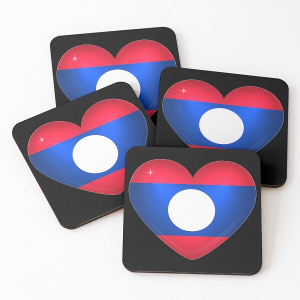 Item preview, My heart is in Laos, Love Laos. designed and sold by ArtIsParty.