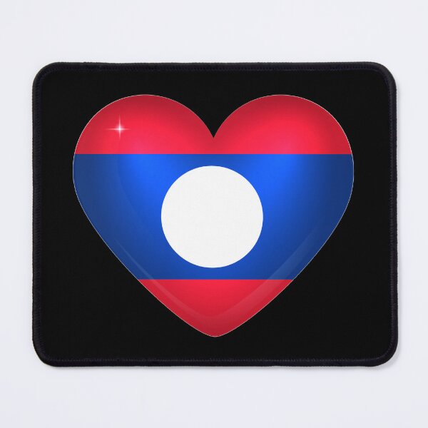 Item preview, My heart is in Laos, Love Laos. designed and sold by ArtIsParty.