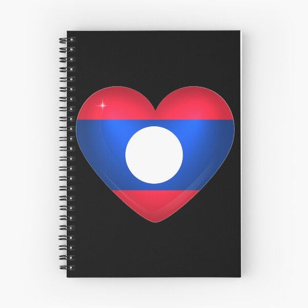 Item preview, My heart is in Laos, Love Laos. designed and sold by ArtIsParty.