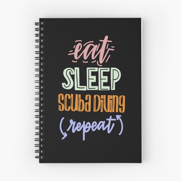 Item preview, Eat Sleep Scuba Diving Repeat Scuba Diving Scuba Diver Lover designed and sold by RomanStowell.