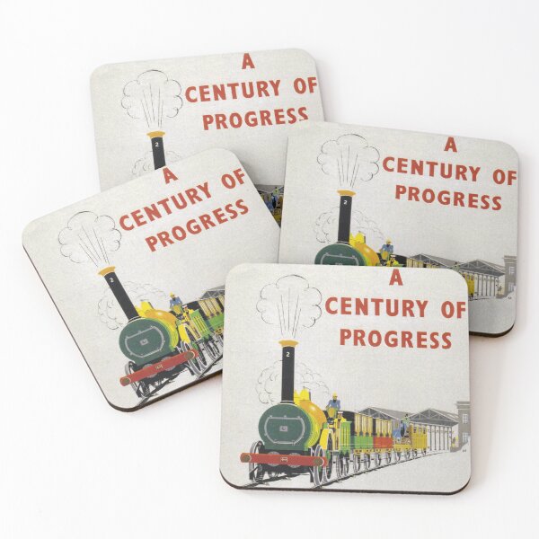 Item preview, A Century of Progress - LMS - Vintage Railway Centenary Poster - 1938 designed and sold by BASlade93.
