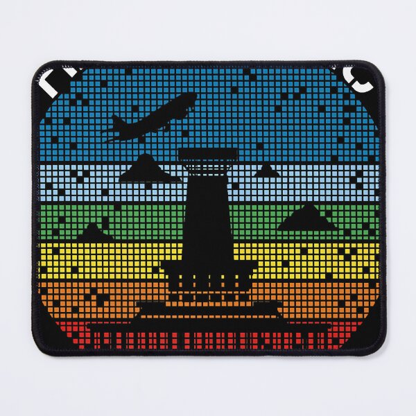 Item preview, Air Traffic Controller Square Dot Retro Vintage Flight Tower designed and sold by annepiemzrc.
