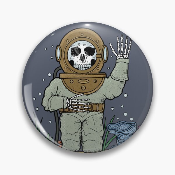 Item preview, Skeleton deep sea diver designed and sold by RGB-Ginger.