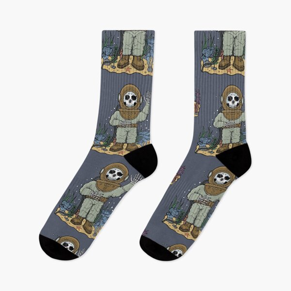 Item preview, Skeleton deep sea diver designed and sold by RGB-Ginger.