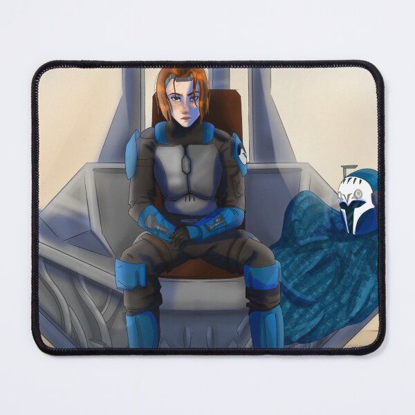 Item preview, Bo Katan on the throne  designed and sold by KathleenMB.