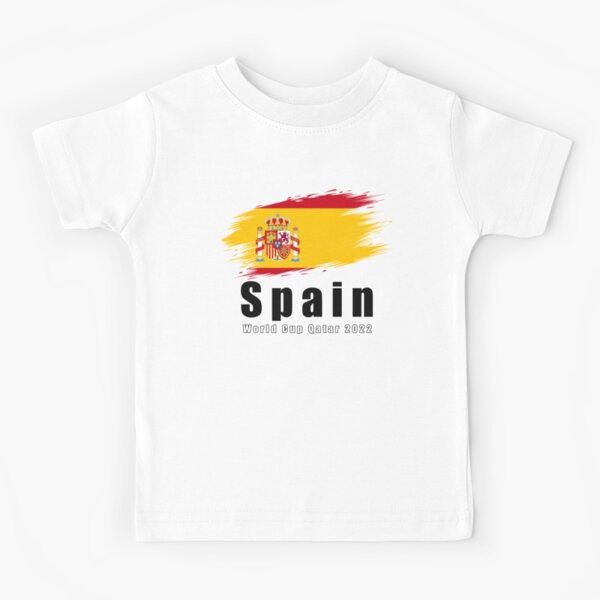 Spain Football T-shirt Men Women Kids World Spain Cup 