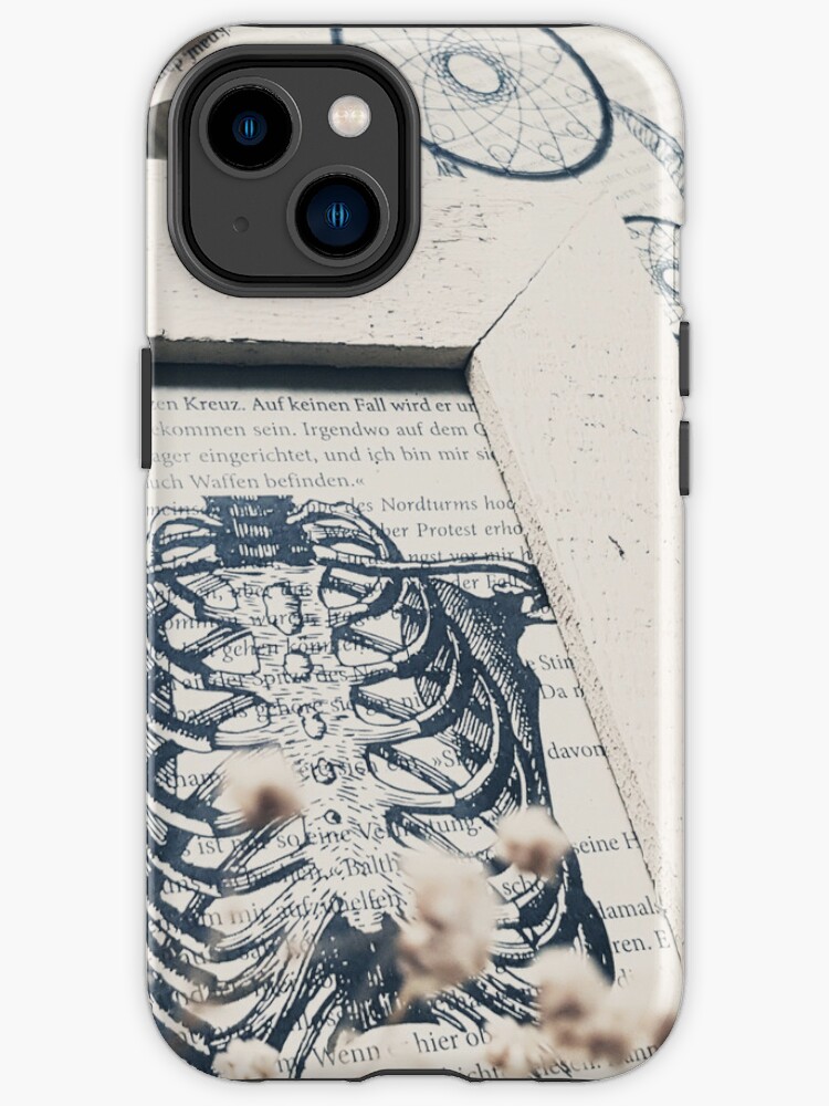 iPhone Case, Bones and Botany designed and sold by Bien Design