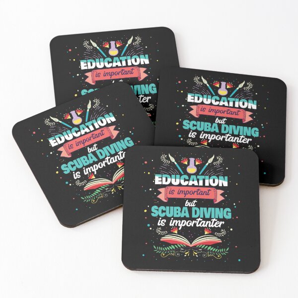 Item preview, Education Is Important But Scuba Diving Is Importanter designed and sold by RomanStowell.