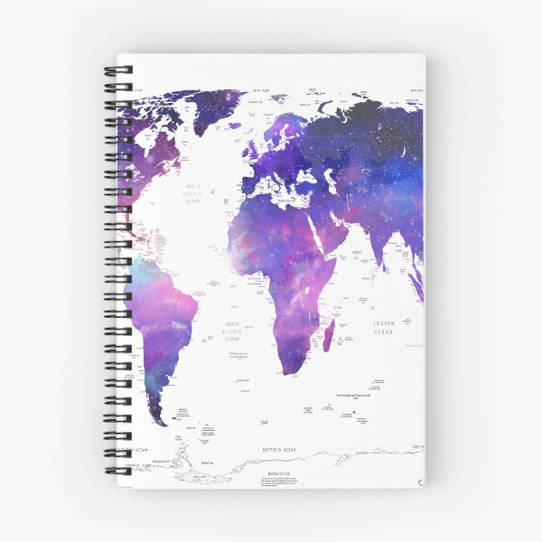Item preview, world map designed and sold by BekimART.