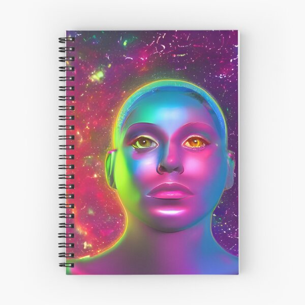 Item preview, RHYTHMIC ENTRAINMENT No.5 - Astral Cosmic AI Illustration - Humanoid designed and sold by Recall-Design.
