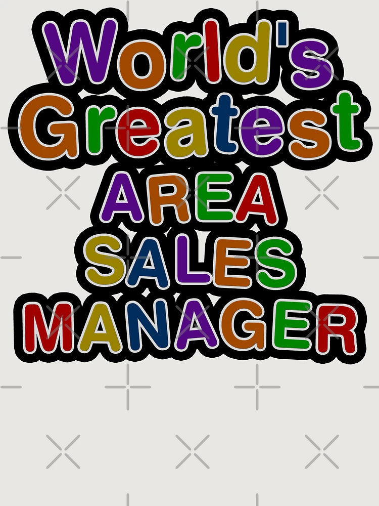 Thumbnail 6 von 6, Premium Oversized Pullover, World's Greatest AREA SALES MANAGER designt und verkauft von AmyHNJ.