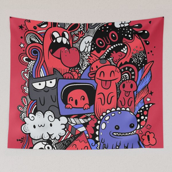Item preview, Little monsters designed and sold by OtterFactory.