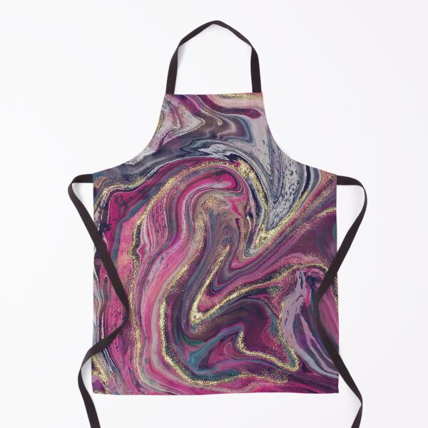 Item preview, Pink Grey and Gold Abstract fluid Art designed and sold by Sarah Wainwright.
