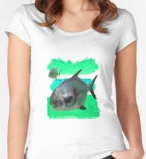 License to Fish Women's Fitted Scoop T-Shirt