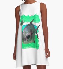 License to Fish A-Line Dress