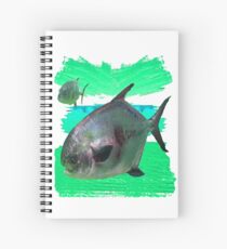 License to Fish Spiral Notebook
