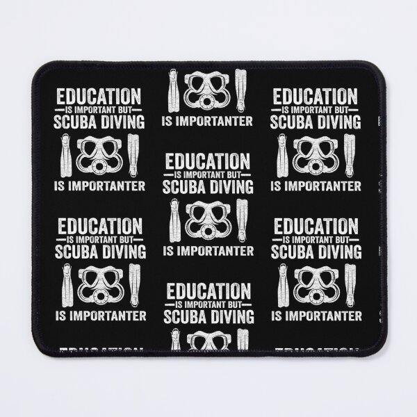 Item preview, Education Is Important But Scuba Diving Is Importanter Diver designed and sold by RomanStowell.