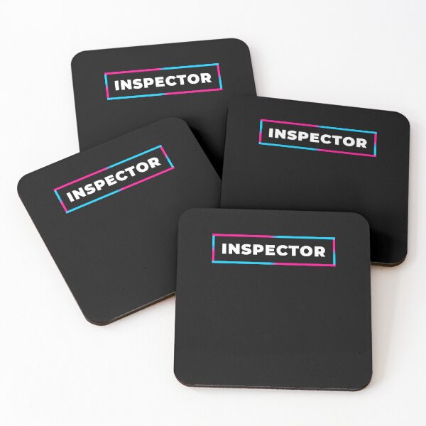Item preview, Inspector retro gradient frame designed and sold by SVPOD.