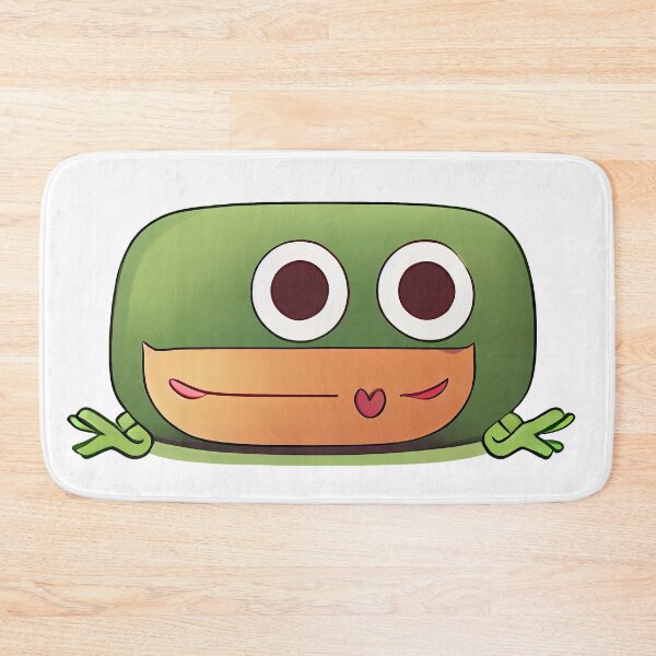 Item preview, Frog Character emoji emoticon  - Created by Artificial Intelligence designed and sold by Created-by-AI.