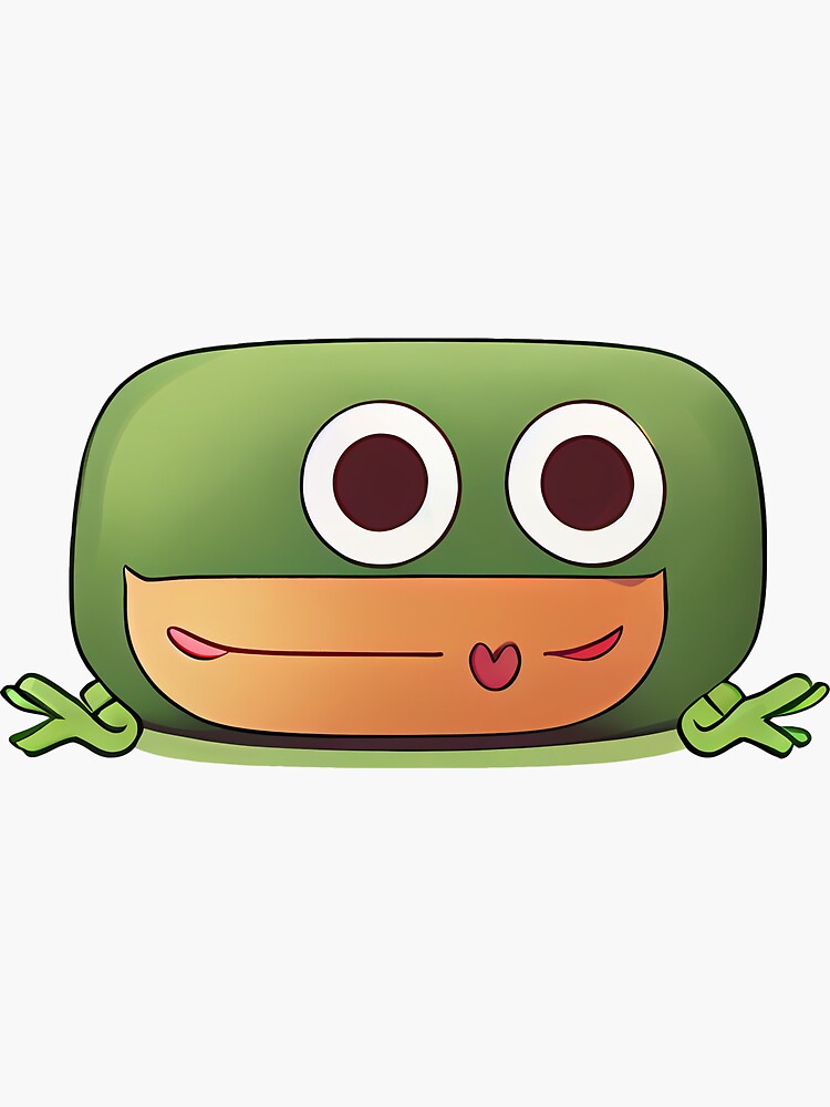 Frog Character Emoji Emoticon Created By Artificial Intelligence