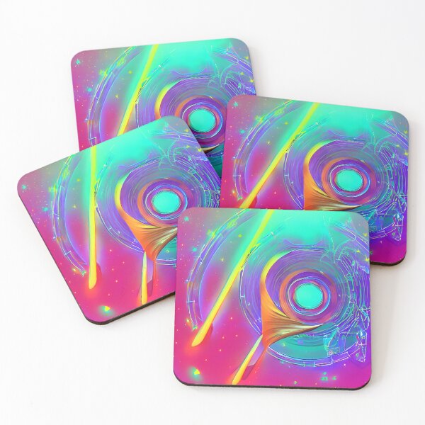Item preview, RHYTHMIC ENTRAINMENT No.6 - Astral Cosmic AI Illustration - Space Eye designed and sold by Recall-Design.