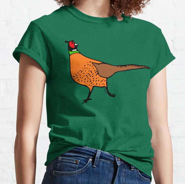 Pheasant Illustration Classic T-Shirt