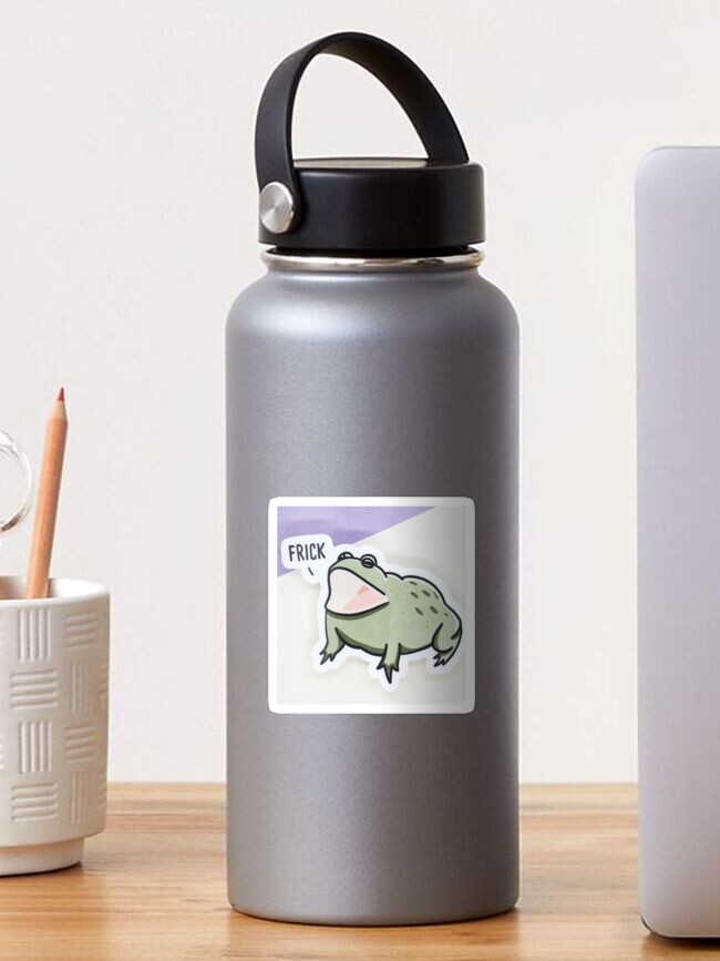 Thumbnail 1 of 3, Sticker, Screaming Frog designed and sold by Bien Design.