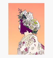 Geisha Under the Sun Photographic Print