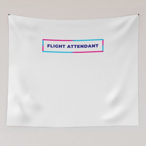 Item preview, Flight attendant retro colorful frame designed and sold by SVPOD.