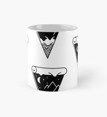 Slice of the melting night landscape Mug